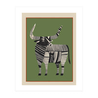 Striped Bull (Print Only)