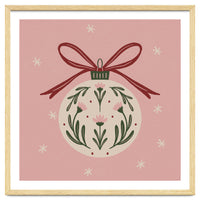 Christmas Flower Globe