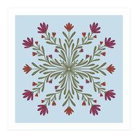 Floral Mandala  (Print Only)