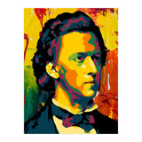 Frederic Chopin Abstract Art (Print Only) thumbnail