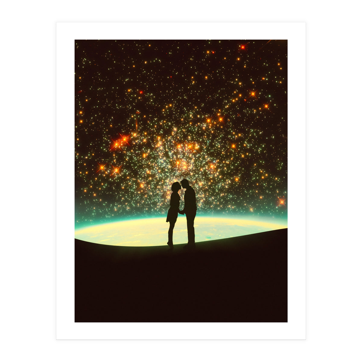 A Cosmic Kiss (Print Only)