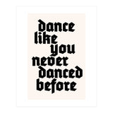 Dance Like Never Before (Print Only) thumbnail
