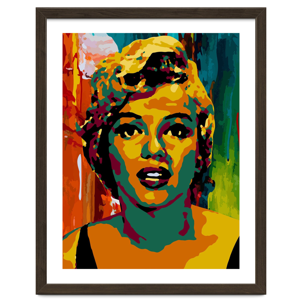 Marilyn Monroe Colorful abstract 3
