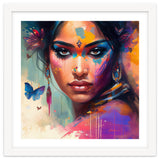 Butterfly Aura Hindu Portrait thumbnail