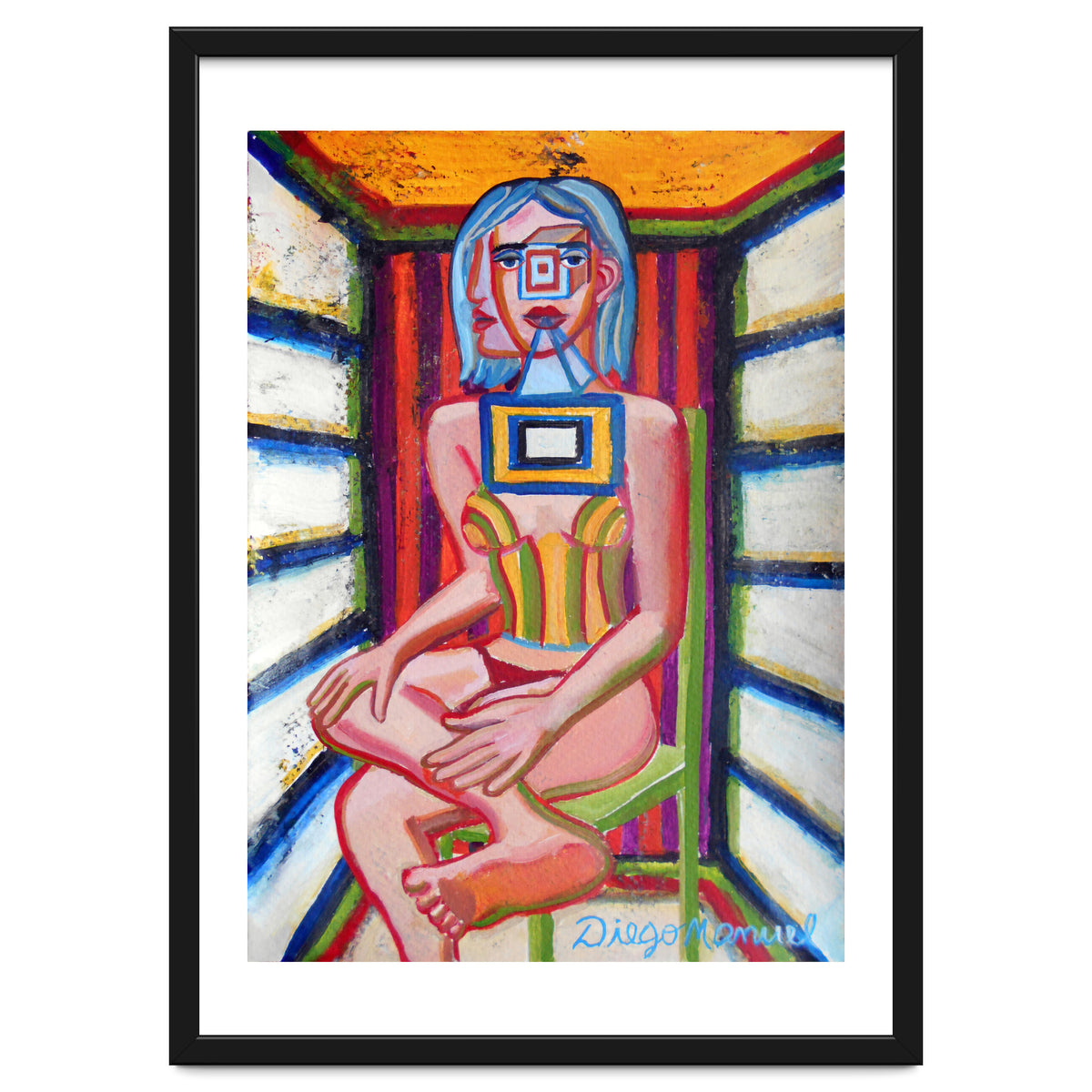 Mujer En La Silla 12