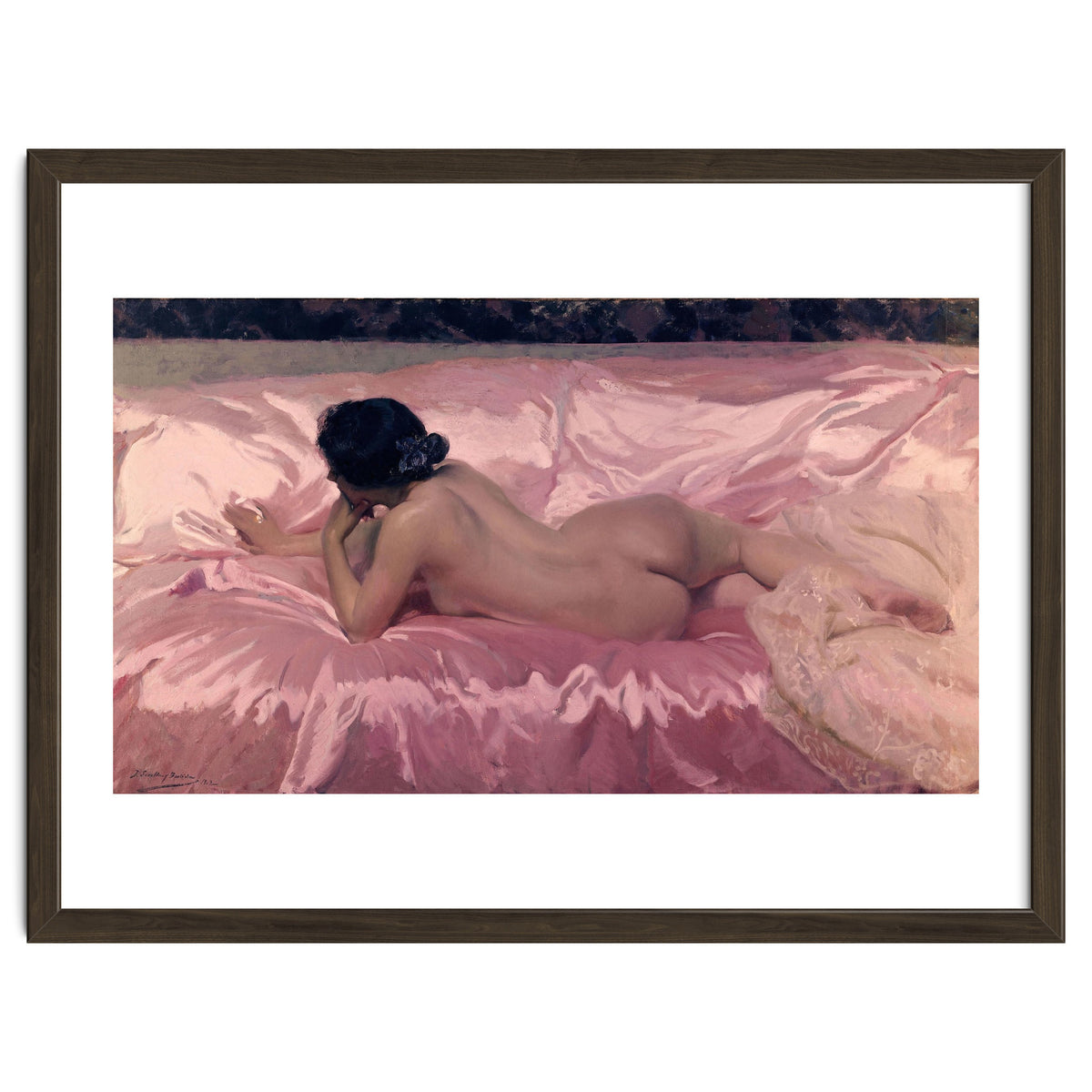 'Nude Woman', 1902, Oil on canvas, 106 x 186 cm.