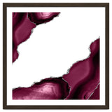 Burgundy & Silver Agate Texture 08 thumbnail