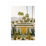 Palm Springs Mid-Century Modern Art, Desert Vibe Architecture, Retro Aesthetic Travel (Print Only) thumbnail