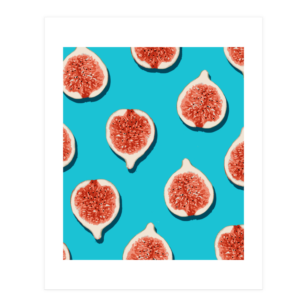 Fig Lover #society6 #decor #buyart (Print Only)