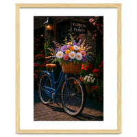 The Aesthetic of a Bicycle at a Flower Shop