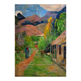 Path in Papeete, called rue du Tahiti. Oil on canvas (1891) 115.5 x 88.5 cm Cat. W 441. (Print Only) thumbnail
