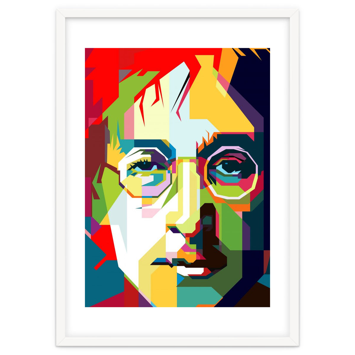 John Lennon Imagine Song Pop Art Wpap