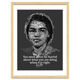 Rosa Parks  American Activist Legend in Scribble Art thumbnail