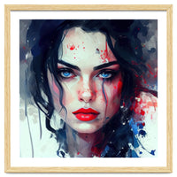 Watercolor Modern Snow White