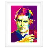 Alain Delon Retro Art WPAP thumbnail