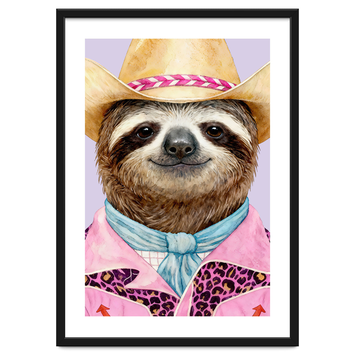 Sloth Wild Cowboy fashion