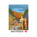 Hiking In Switzerland (Print Only) thumbnail