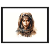 Desert Muse Watercolor Portrait thumbnail