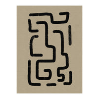 Minimalist Black Lines (Print Only)