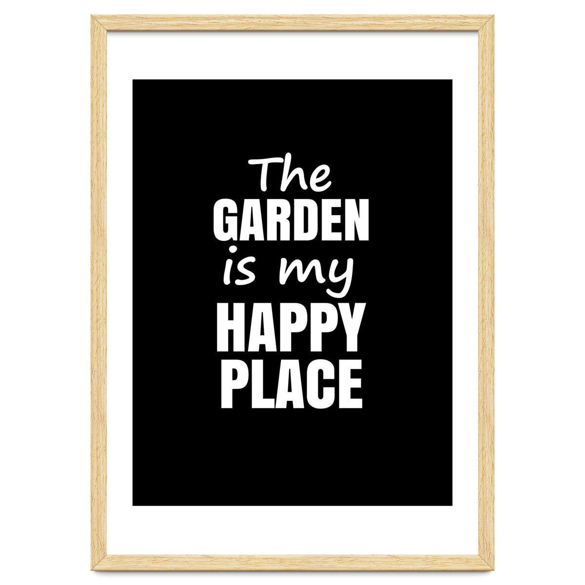 The Garden Is My Happy Place Fy