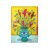 Flores Con Ojos Y Bocas (Print Only) thumbnail