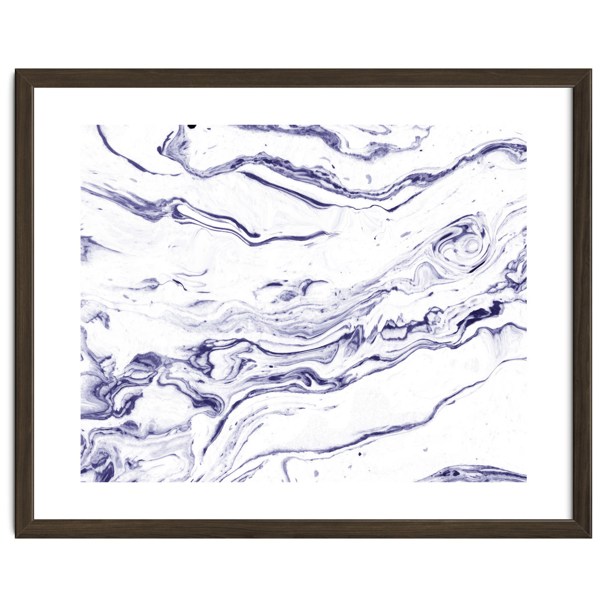 Navy Blue Marble #society6 #decor #marble