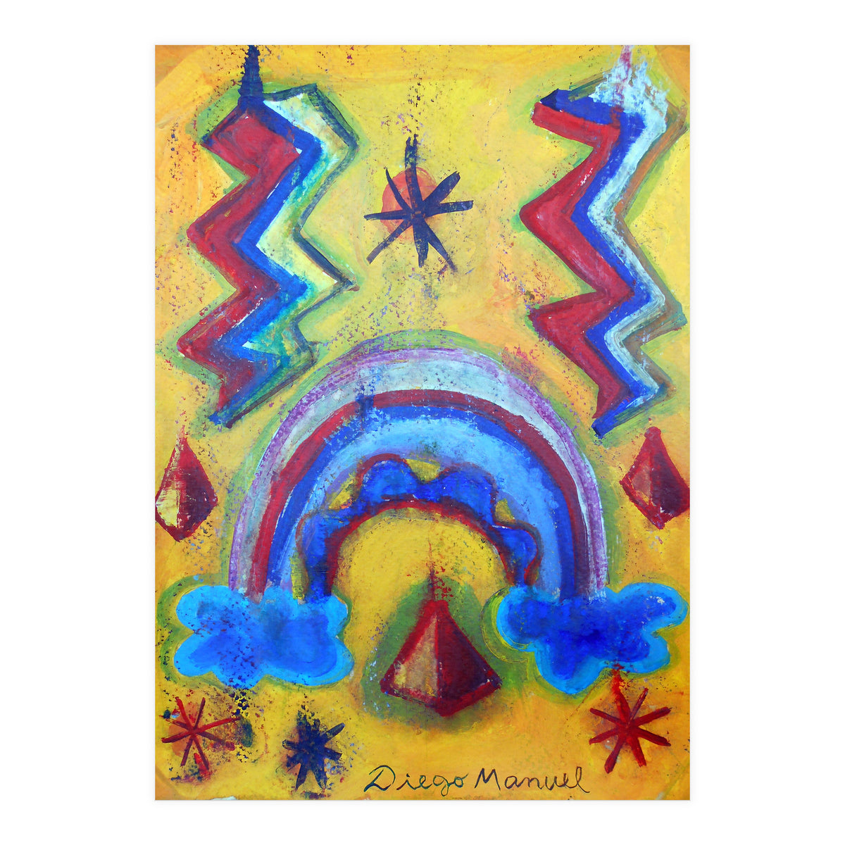 Rallos Y Estrellas (Print Only)