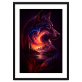 The Nebula Guardian Wolf of the Mountains thumbnail