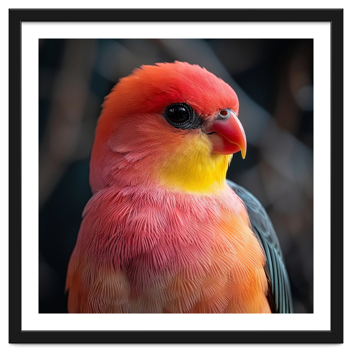 Vibrant Tropical Bird