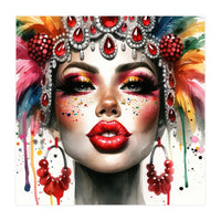 Carnival Muse Of Rio (Print Only)