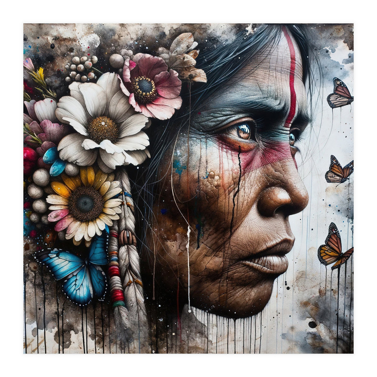 Weathered Bloom Profile (Print Only)