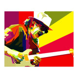 Carlos Santana Latin Guitarist Pop Art Wpap (Print Only) thumbnail