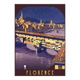 Florence At Night, The Bridge (Print Only) thumbnail