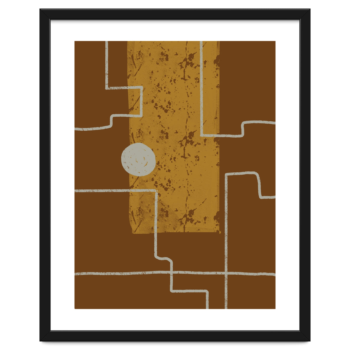 Eclipse in Barren Land