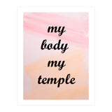 My Body My Temple (Print Only) thumbnail