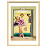 Pinup Sexy Girl Had Accident While Leaving The Elevator thumbnail