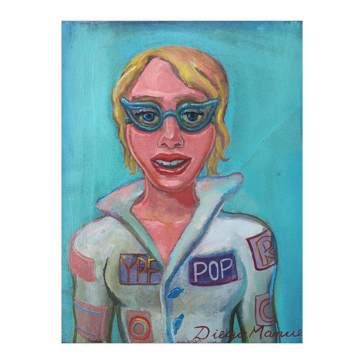 Chica Piloto 3 (Print Only)