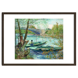 Vincent Van Gogh / 'Fishing in Spring, the Pont de Clichy ', 1887, Oil on canvas, 49 x 58 cm. thumbnail