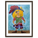 Finn, the Pirate, with Cookie, his Parrot thumbnail