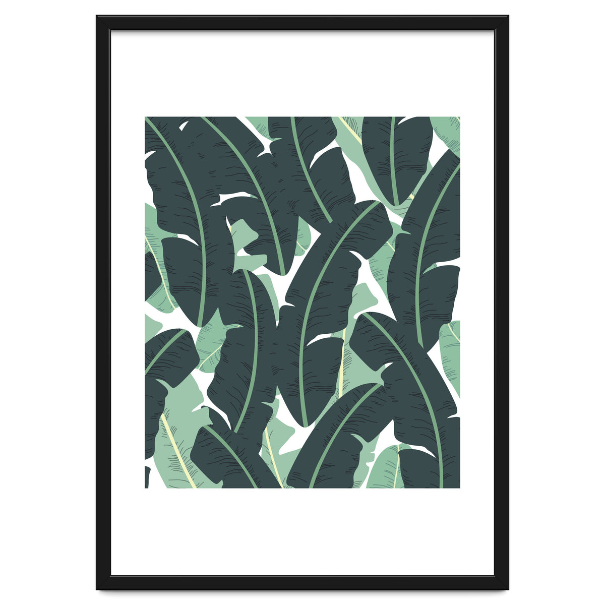 Banana Leaf Pattern