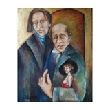 Father&son Oil.61x45.cm. (Print Only) thumbnail
