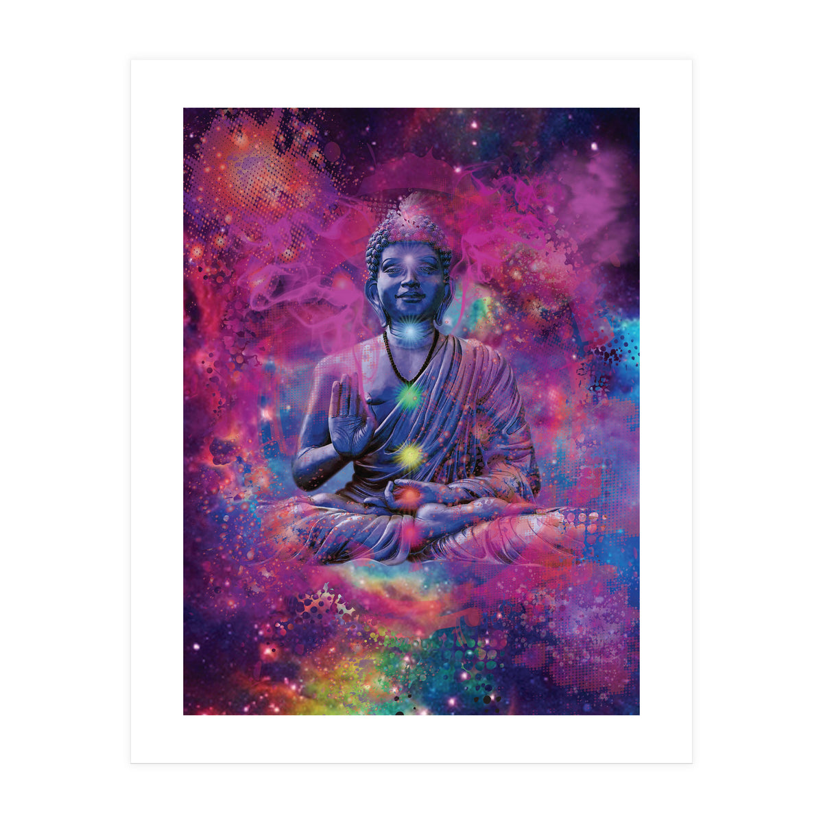 Buddha Chakra Spirit Spirit Energy (Print Only)