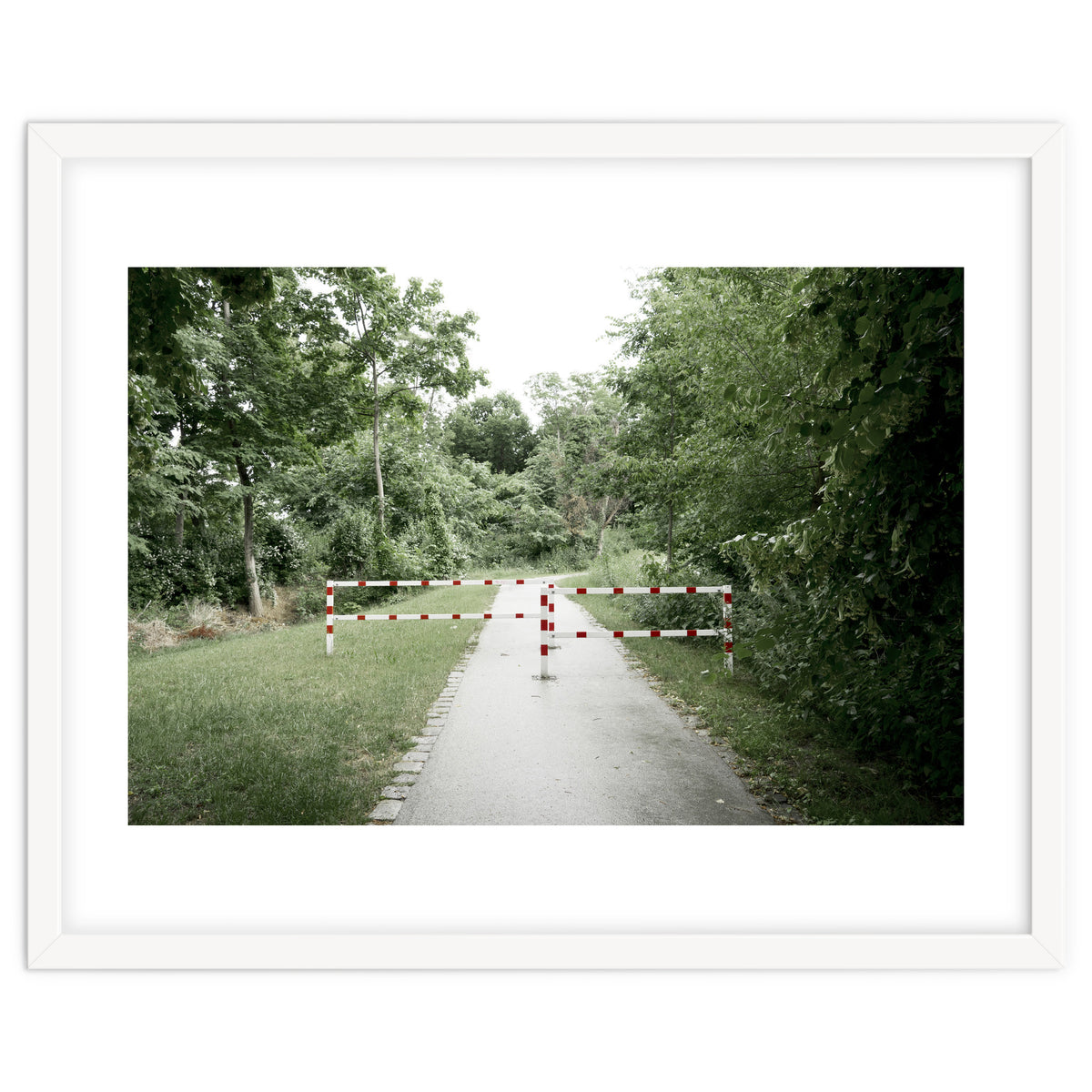 Entrance to the green park