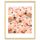 Flamingo Blush #society6 #decor #buyart #flamingoart thumbnail