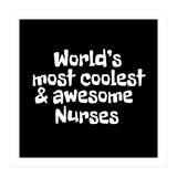 World's most coolest and awesome nurses (Print Only) thumbnail