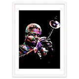 Dizzy Gillespie American Jazz Trumpeter Legend Colorful thumbnail