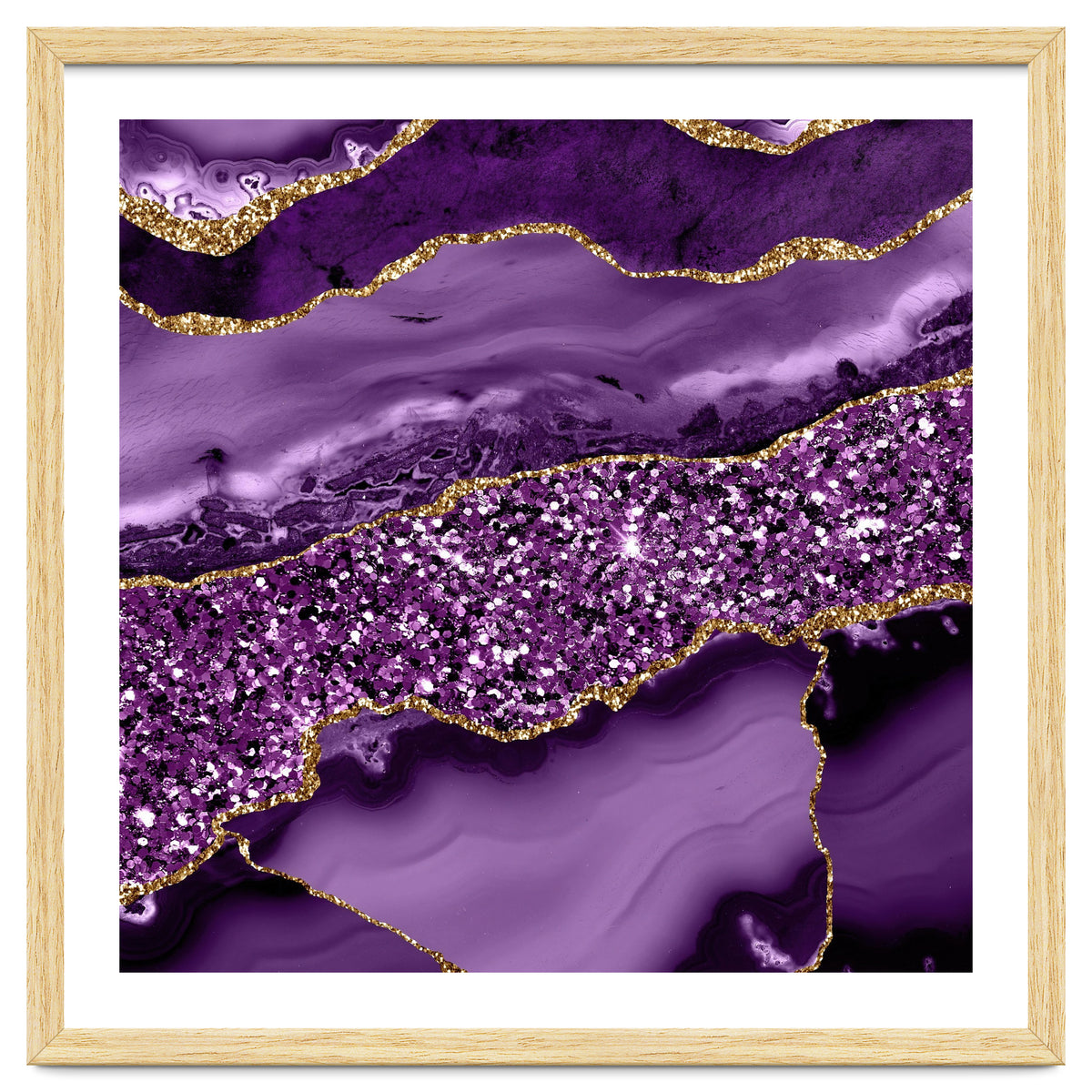 Agate Glitter Ocean Texture 02