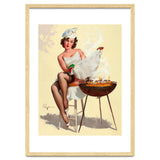 Hot Pinup Barbecue Girl thumbnail