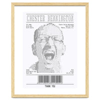 Receipt Art Chester Bennington