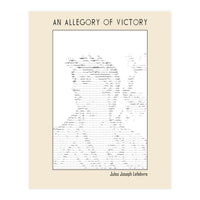 An Allegory Of Victory – Jules Joseph Lefebvre Ascii Art (Print Only)